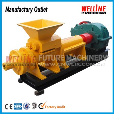 factory production line coal charcoal extruder press machine