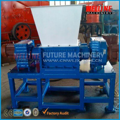 Factory manufacturer supply scrap metal shredder/wood chip shredder/tyre shredder twin-shaft shredder for sale