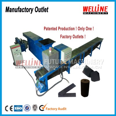 widely used shisha hydraulic briquette making machine production line